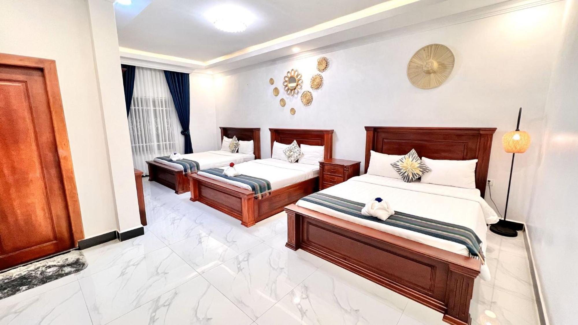 Nyna Villa Guesthouse カンポット エクステリア 写真